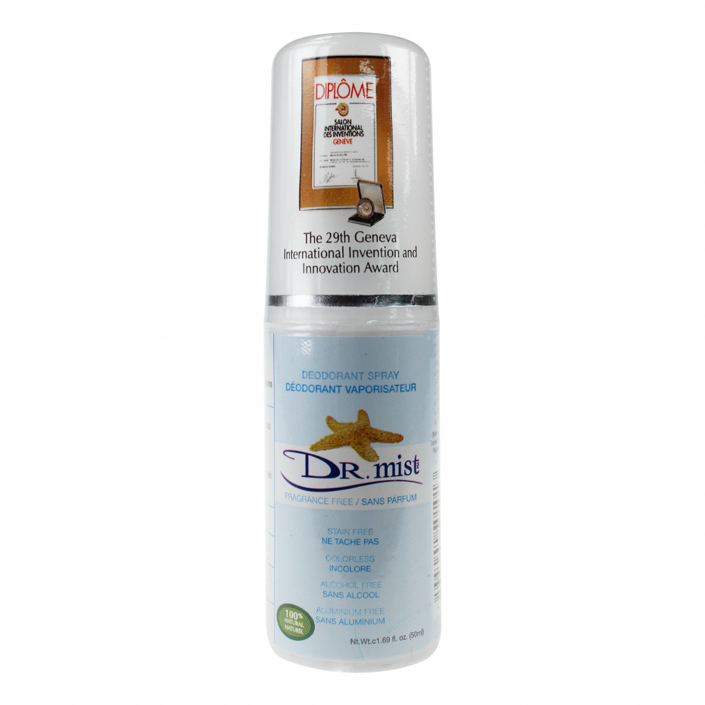 Dr. Mist Deodorant Unscented Spray