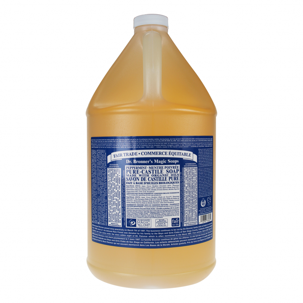 Peppermint Pure-Castile Liquid Soap